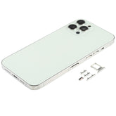 Back Housing Cover with SIM Card Tray & Side keys & Camera Lens for iPhone 12 Pro Max